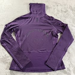 Rapha Shirt Pro Team Thermal Base Layer, Dark Purple- Men’s Large