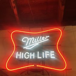 Miller Highlife Sign