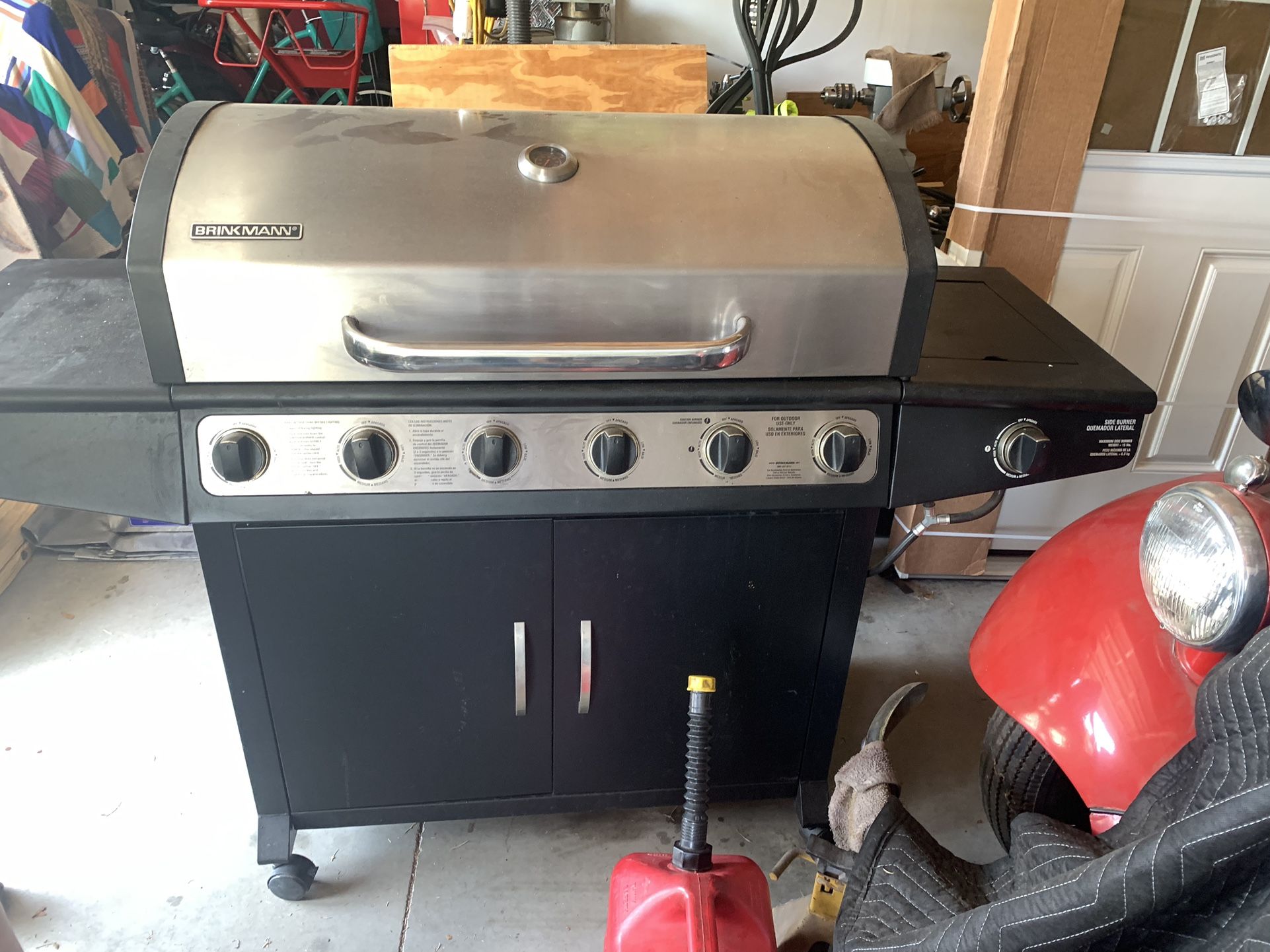 Gas Bbq Brinkmann Burner Grill Brinkmann Burner Propane Grill W