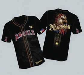 angels baseball Filipino Heritage jersey - adult Medium or XL