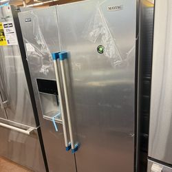 Maytag side by side refrigerator