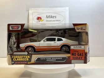 1974 Ford Maverick Grabber Diecast Model Car in 1/24 Scale by Motormax, NIB