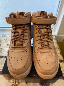 Nike Air Force 1 Mid 07 Flax - Size 10.5 Men