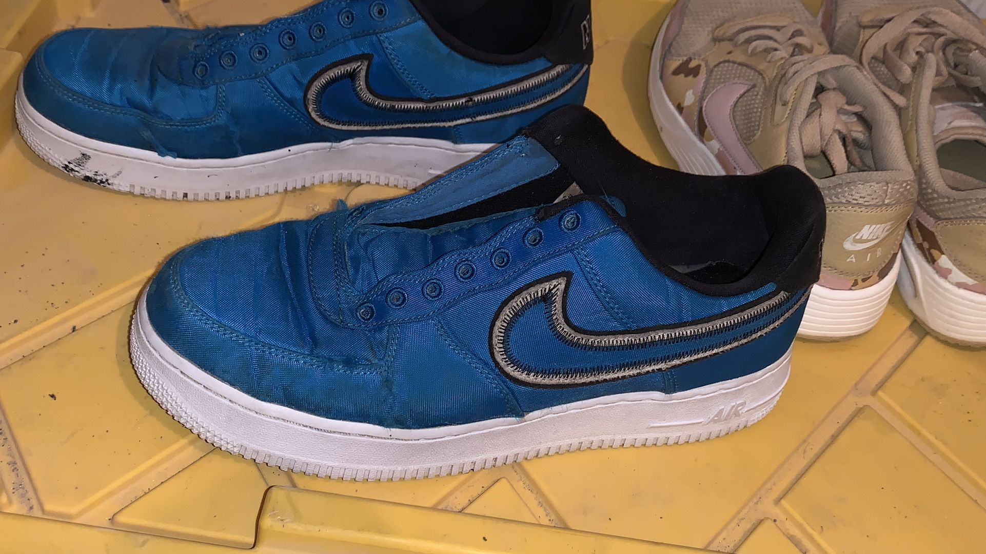 Nike Air Force 1 Low 'Reverse Stitch - Blue' CD0886-400