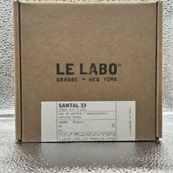 Le Labo Santal 33