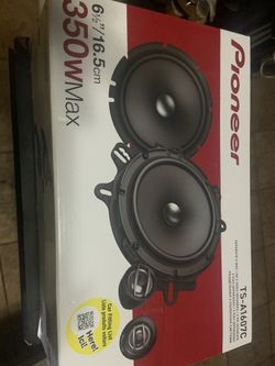 Pioneer 6.5 “ components. New