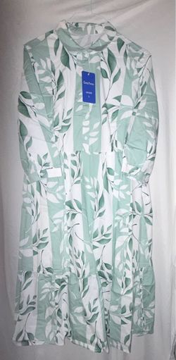 Floral Print Dress Size L