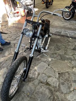 West Coast choppers bike