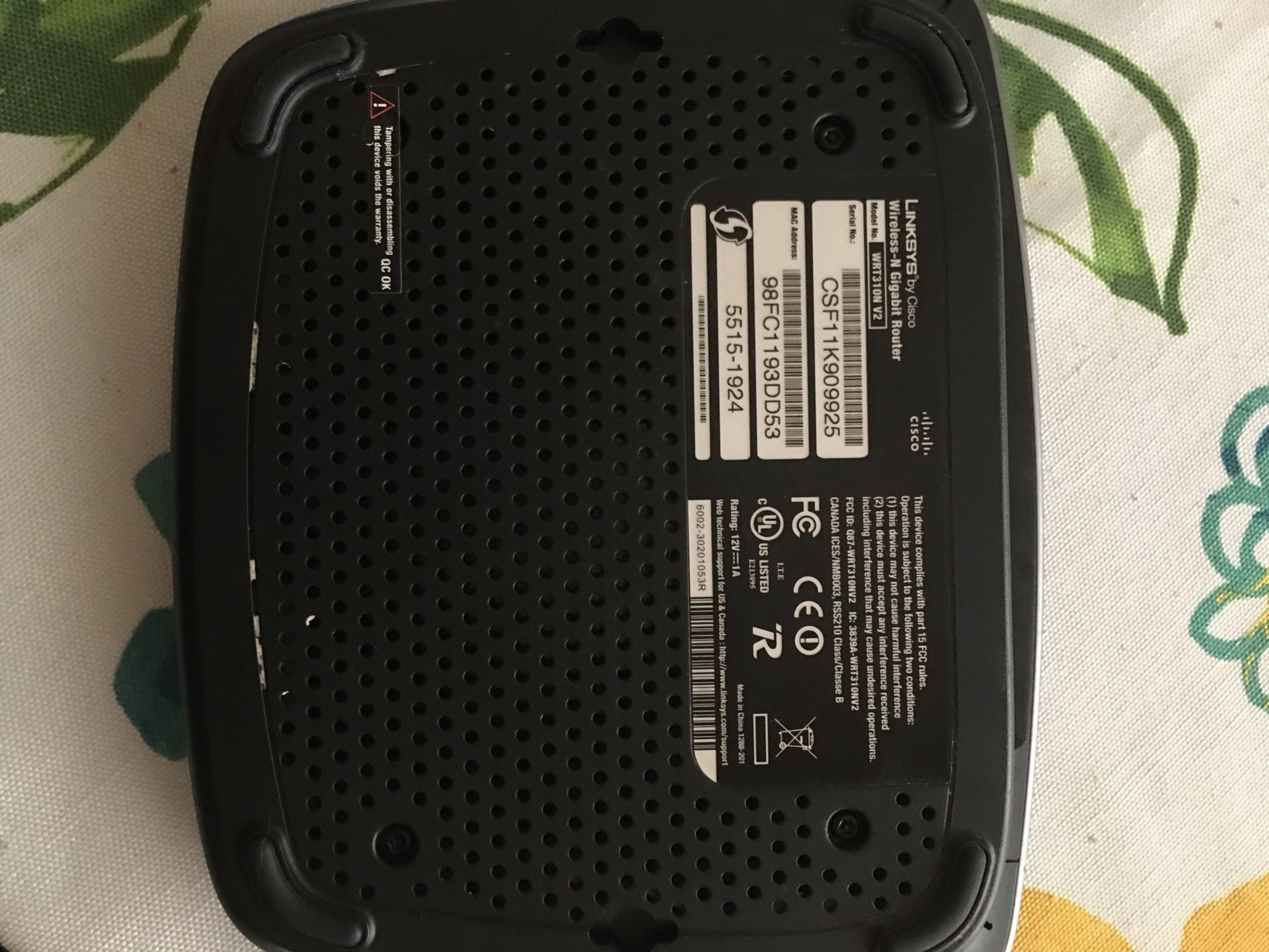 Cisco linksys wireless router