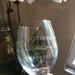 Set Of Two Wine Glasses