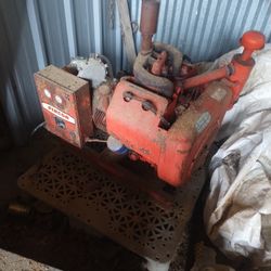 Generator-Electric Power Plant, Pincor, 4 Cylinder Wisconsin Motor (Runs On Propane Gas)