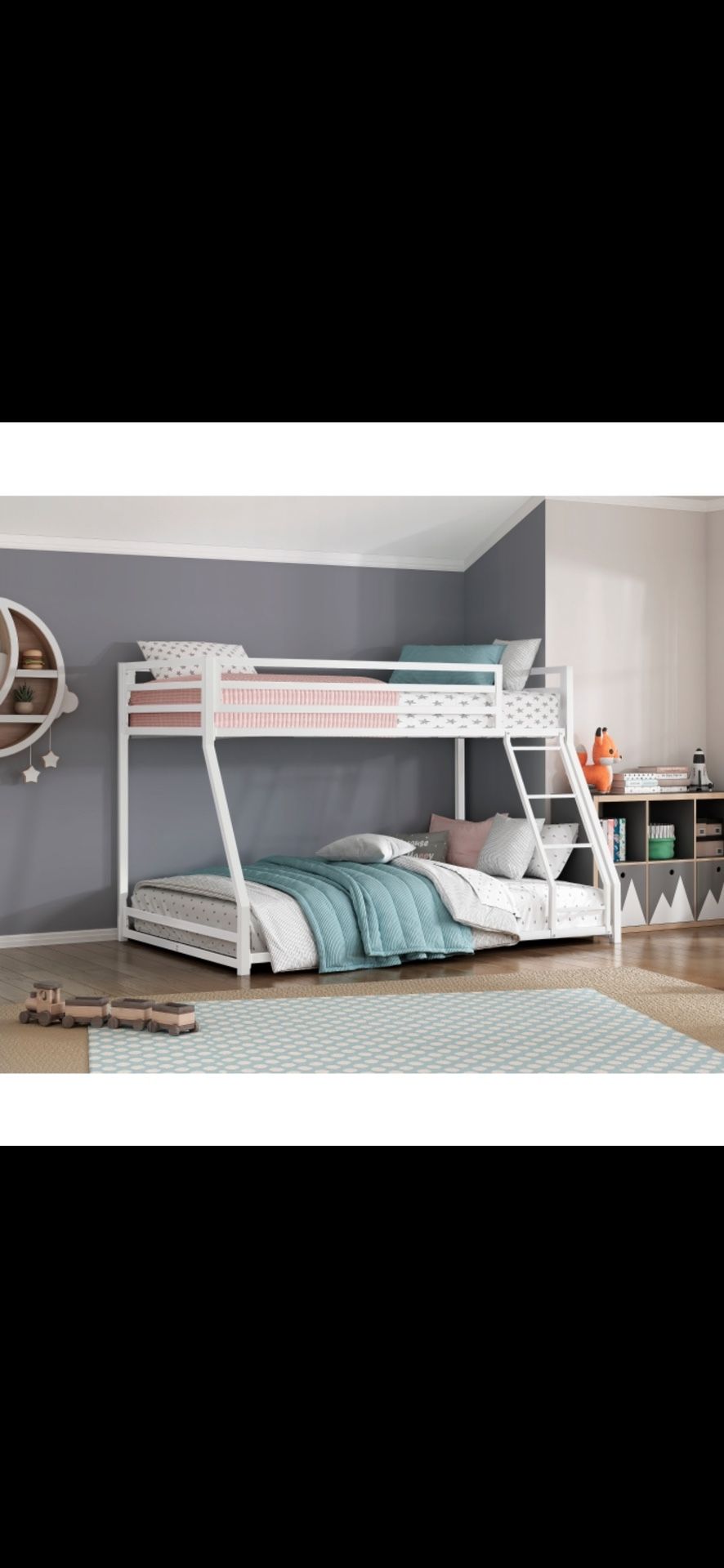 New Twin/Full Bunk bed
