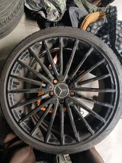 Mercedes rims 5x112 19x8 ONLY 2