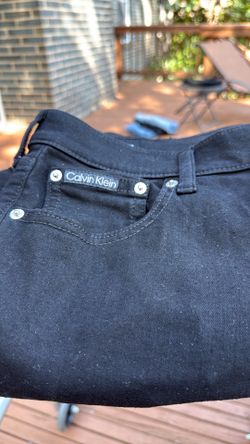 Mens Calvin Klein Black Jeans