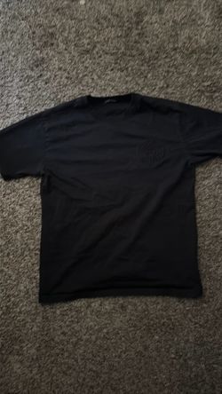 Black chrome hearts tee
