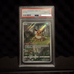 Pokemon Chinese Exclusive Eevee Psa 10
