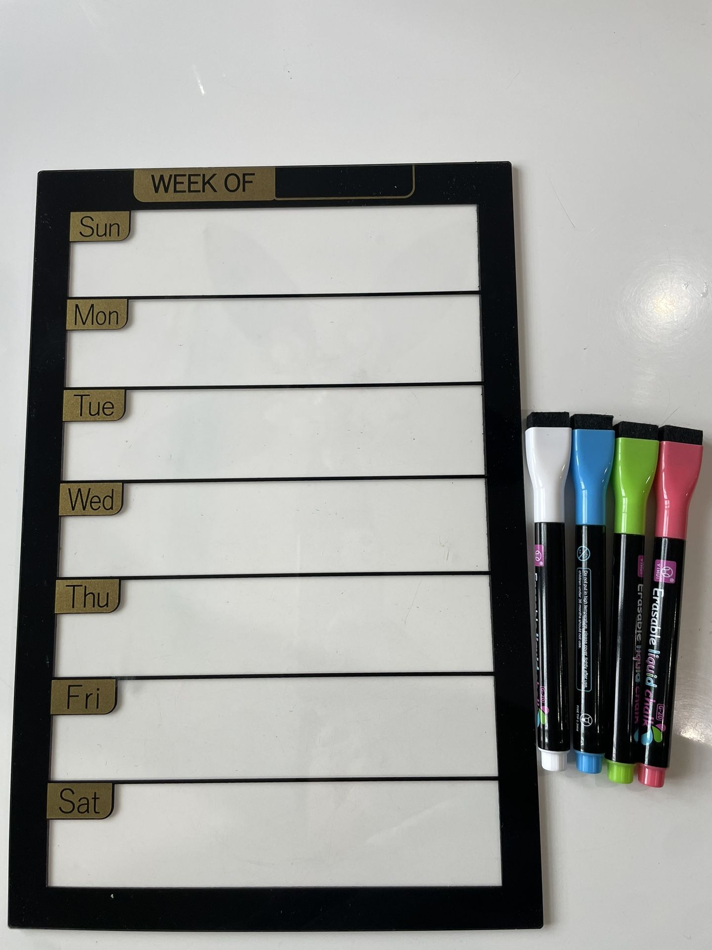 dry erase magnetic planner