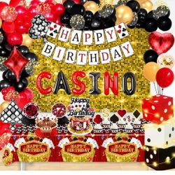 Casino Theme Party 132pc. $12
