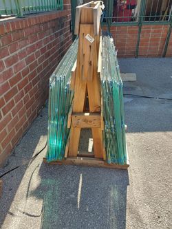 Hawthorne Deck Railing Glass Panels — 1/2 Inch Clear Tempered for Outdoor Views