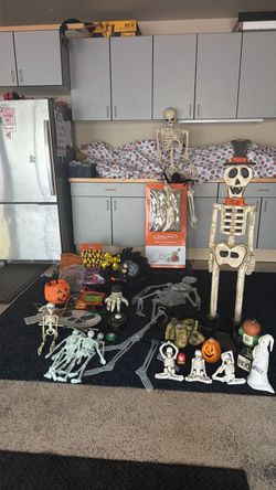 Halloween Decorations - Like New