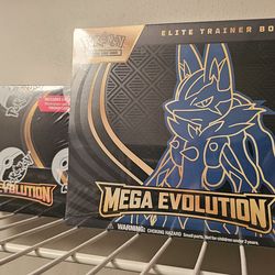 Pokemon mega evolution booster and etb