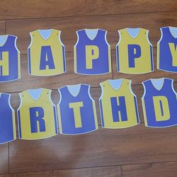Basketball Birthday Decorations 