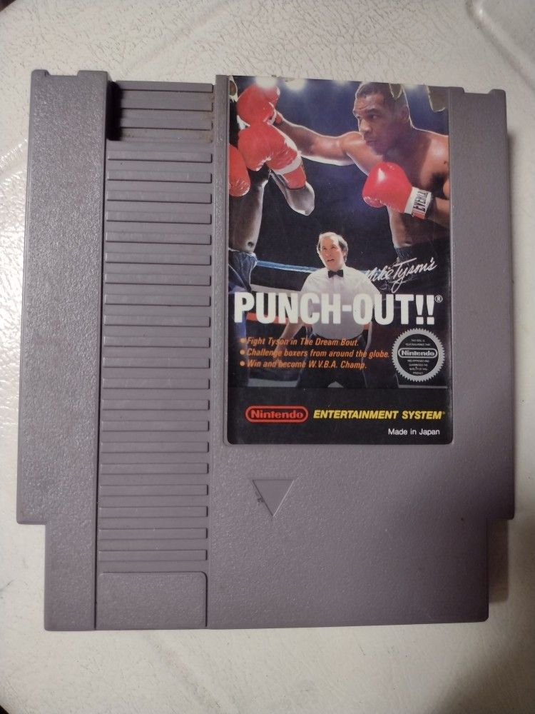 Mike Tyson's Punch Out Nintendo Game