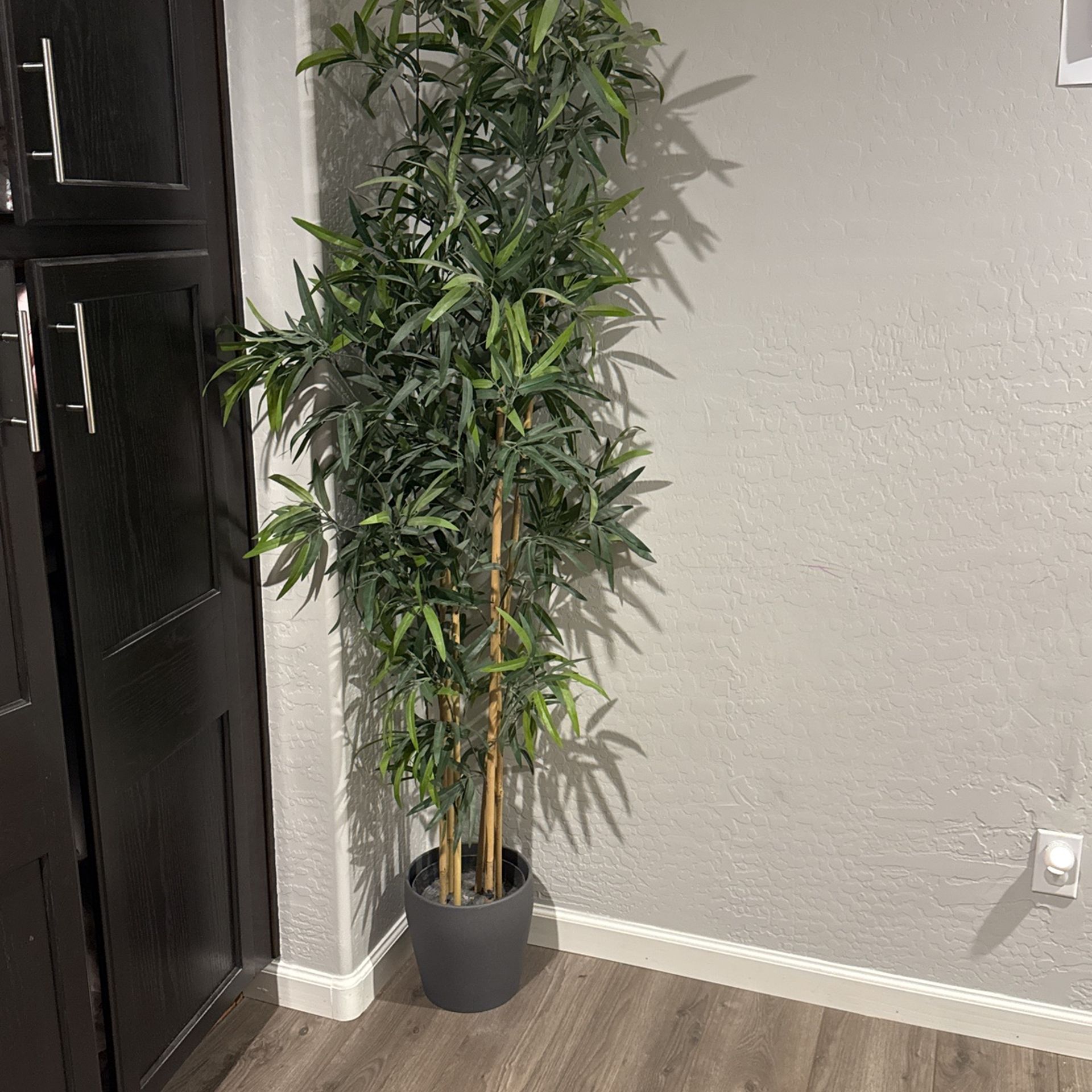 Artificial potted plant , indoor/outdoor Bamboo 9”