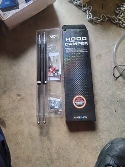 Nrg Hood Damper Carbon Fiber Hood 2000 Civic