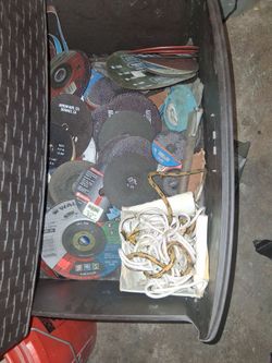 Grinders and misc. Tools 2 drawers full