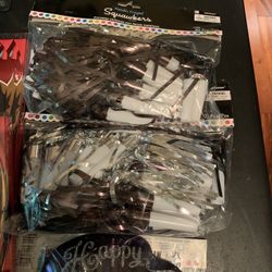 Black And White Party Set $10