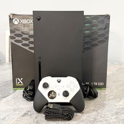 Xbox Series X 1TB with Elite Controller and Box