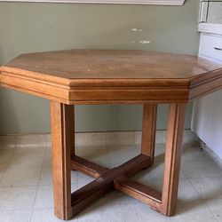 Wood table 
