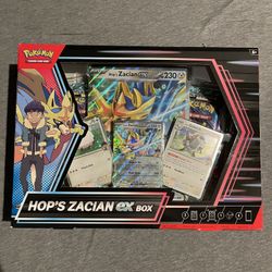Hops Zacian Box Ex Pokemon Trading Cards  Brand New Sealed