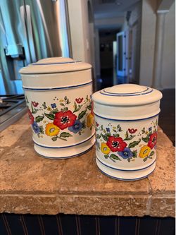 Vintage Ceramic Canisters