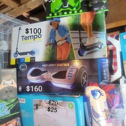 Brand New Electric Kids Scooter, Hover Board 