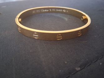 Cartier 750 gold Love bracelet