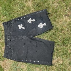 Custom Rhinestone Levi’s 