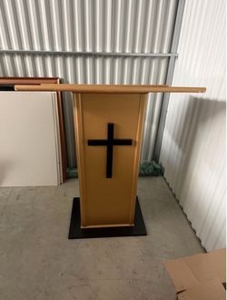 Wood Pulpit