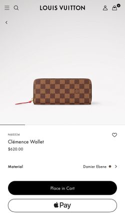 Louis Vuitton Clémence Wallet