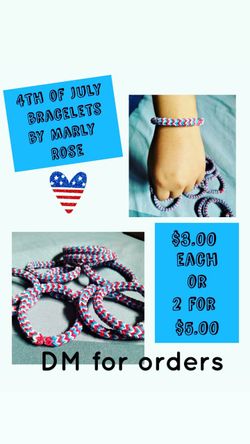 4th Of July Bracelets