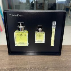 Calvin Klein Eternity 3 Pc Gift Set For Men 