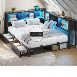 Unopened Full Size Bedframe. Still In Box