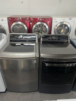 🔥 LG Top-Load Washer & Dryer Set 🔥