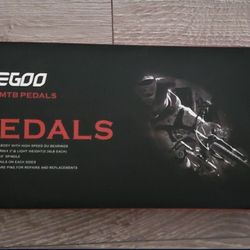 Brand New Hiegoo BMX MTB Pedals BLACK Nylon Fiber New Wide Platform. Brand new. 