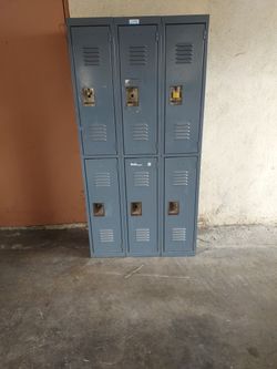 Locker 6 Compartments 