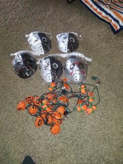Halloween musks lights 10.00 each