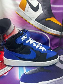 Nike Court Borough 2 “Black Game Royal”