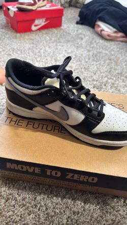 Nike Dunk Low Black White Sneaker 6.5