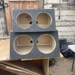 New Slot Ported Subwoofer Enclosure $40 Dual 12” Sealed Boxes 